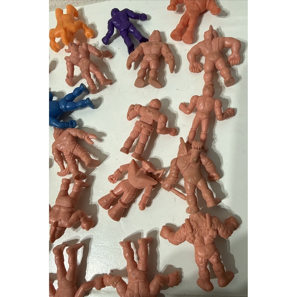 Vtg M.U.S.C.L.E. Men Mixed LOT of 30 Figures Mattel Flesh Blue Orange Kinnikuman - Picture 7 of 16